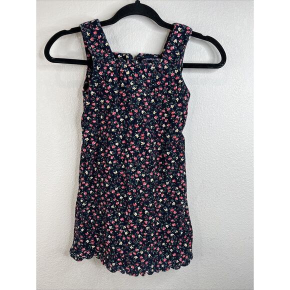 Ralph Lauren Floral Corduroy Little Girls Size 6
